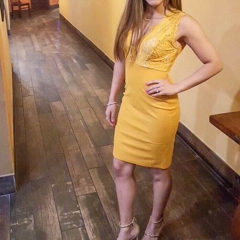 Gorgeous Yellow Dress